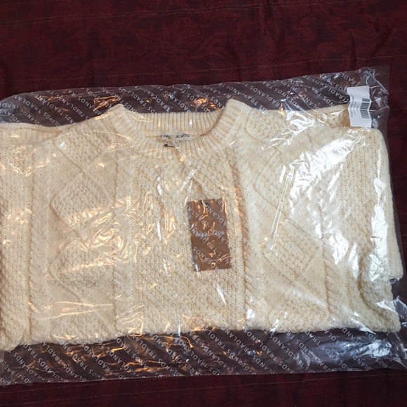 Tradlands Sweaters - Tradlands Modern Fisher Sweater, Shell